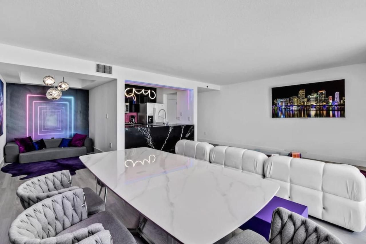 Miami Vice Oceanfront Sky Villa Ngoại thất bức ảnh