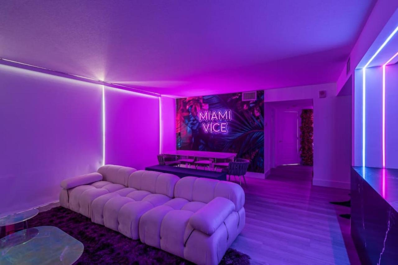 Miami Vice Oceanfront Sky Villa Ngoại thất bức ảnh