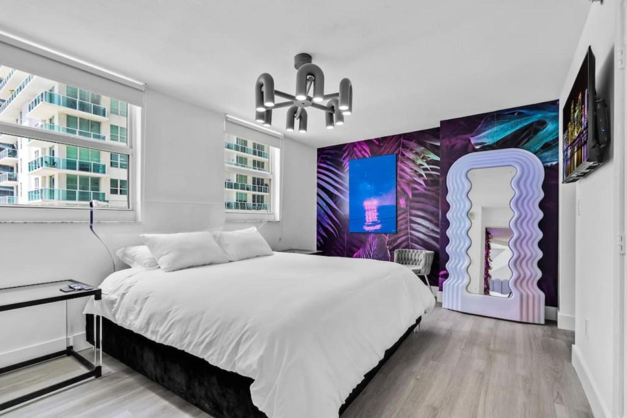 Miami Vice Oceanfront Sky Villa Ngoại thất bức ảnh