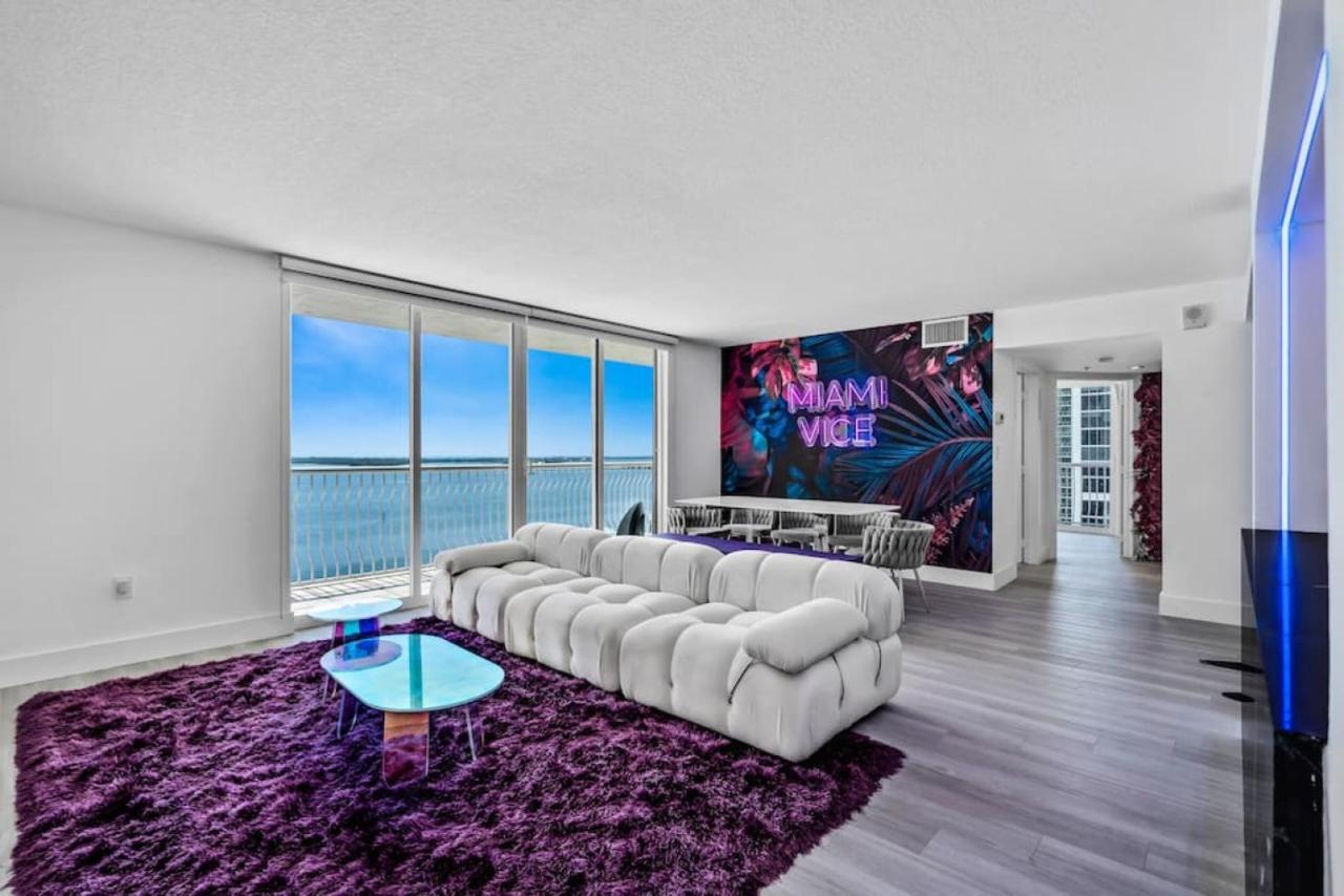 Miami Vice Oceanfront Sky Villa Ngoại thất bức ảnh